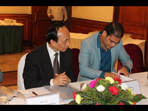 MOU Signing Ceremony between AIDIA and IFA, Ministry of Foreign Affairs- LAO PDR