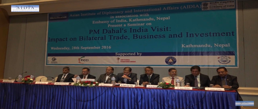 Seminar on PM Dahal India Visit: Impact on Bilateral trade, Business and Investment