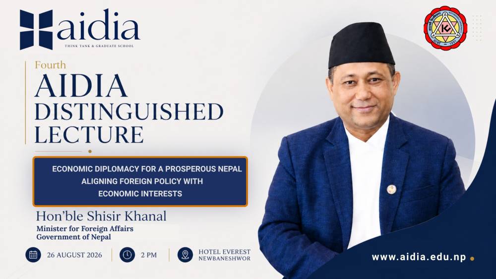 Fourth AIDIA Distinguished Lecture
